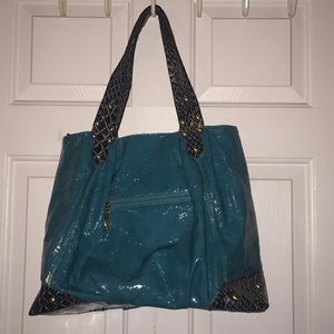 Green large purse